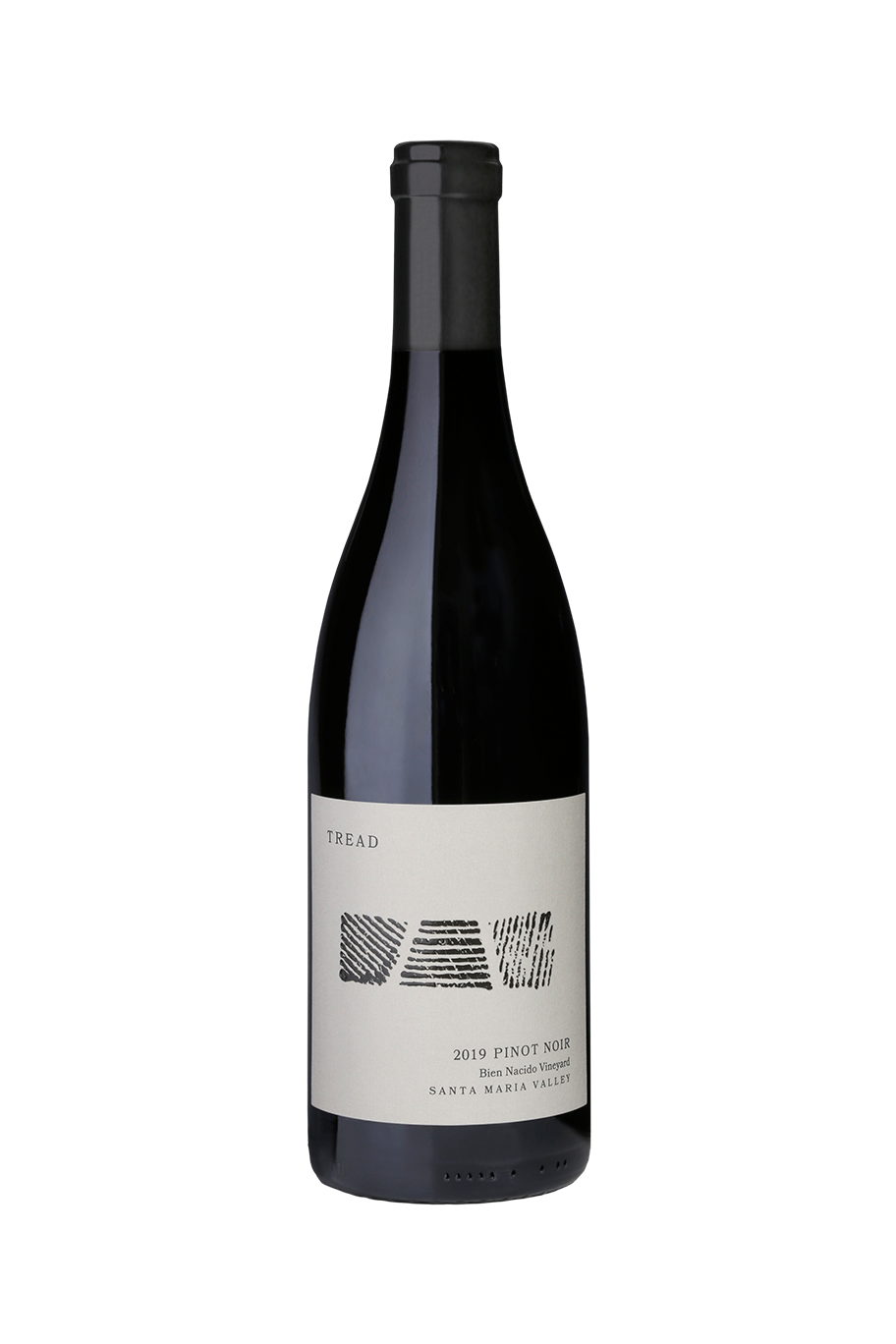 2019 TREAD Bien Nacido Vineyard Pinot Noir Bottle Shot